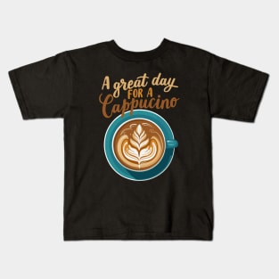 National Cappuccino Day – November Kids T-Shirt